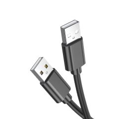 Microcase USB A to USB A iki ucu Erkek Çift Taraflı USB 2.0 Kablo 150 cm AL4776
