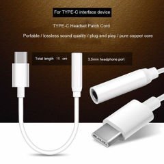 TYPE-C Kulaklık Dönüştürücü 3.5 mm jack Adaptör