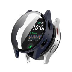 Microcase Samsung Watch 7 44mm    Ekran Korumalı Sert Rubber Kılıf - AL3173