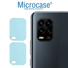 Microcase Xiaomi Mi10 Lite Kamera Camı Lens Koruyucu Nano Esnek Film
