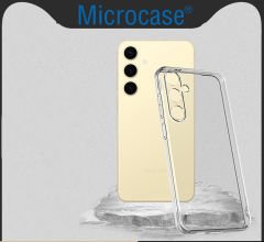 Microcase Samsung S24 Slim Serisi Soft TPU Silikon Kılıf - Şeffaf AL3324