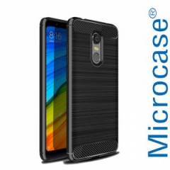 Xiaomi Redmi 5 5.7 inch Brushed CarbonFiber Silikon TPU Kılıf+Cam