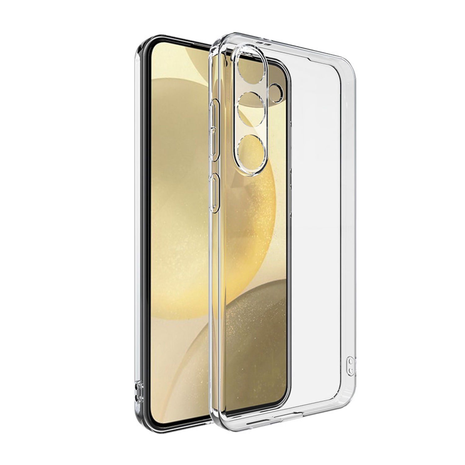 Microcase Samsung S24 Plus  Slim Serisi Soft TPU Silikon Kılıf - Şeffaf AL3324