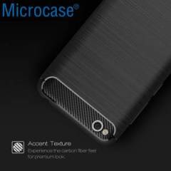 Xiaomi Redmi 5A 5.0 inch Brushed CarbonFiber SilikonTPU Kılıf+Cam