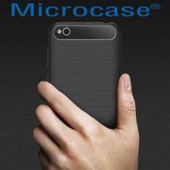 Xiaomi Redmi 5A 5.0 inch Brushed CarbonFiber SilikonTPU Kılıf+Cam