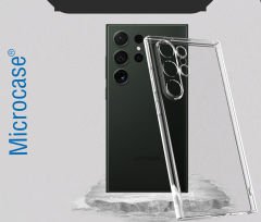 Microcase Samsung S24 Ultra  Slim Serisi Soft TPU Silikon Kılıf - Şeffaf AL3324