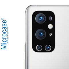 Microcase OnePlus 9 Pro Kamera Lens Koruma Halkası - Kapalı Tasarım Siyah