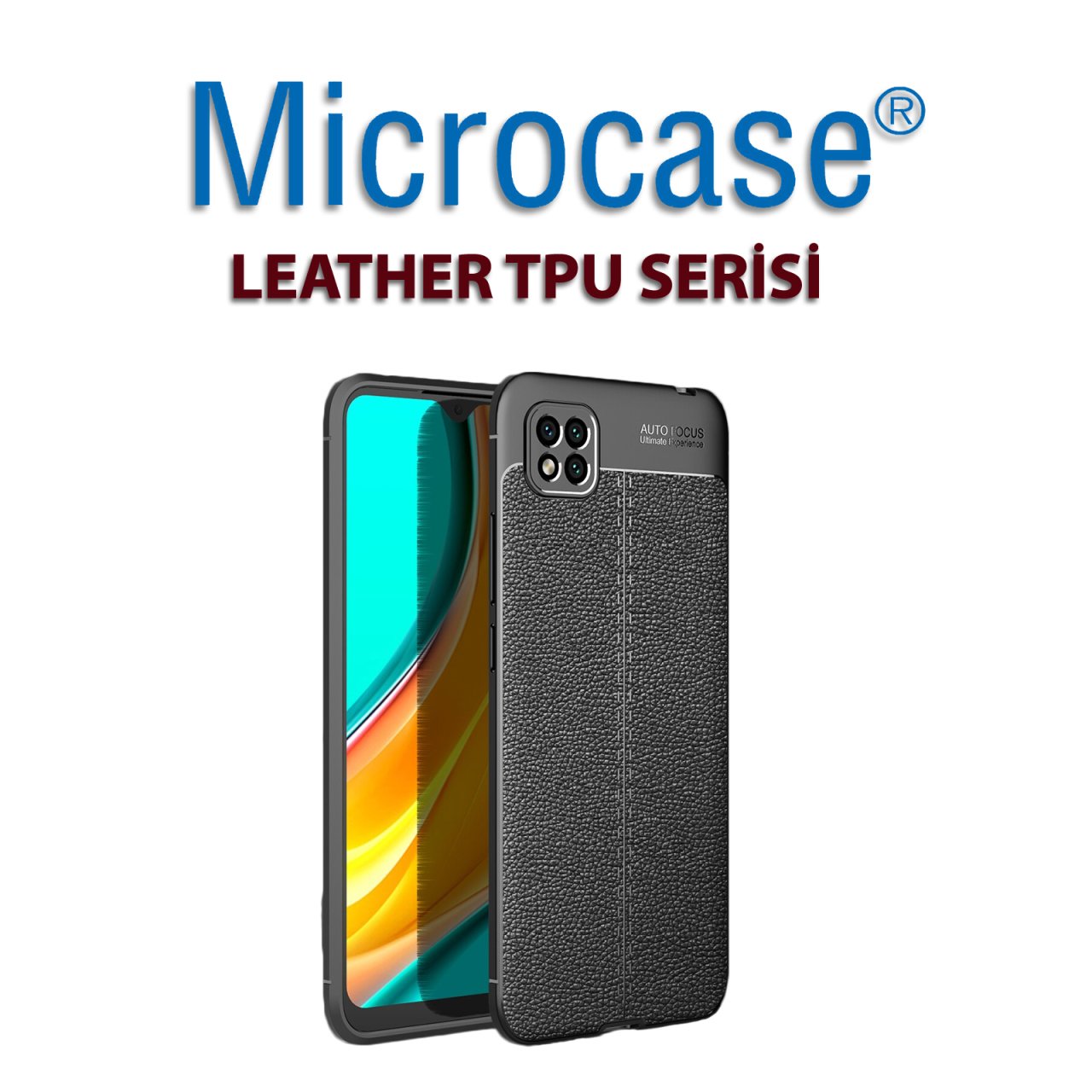Oppo Reno 4 Lite Leather Tpu Silikon Kılıf - Siyah