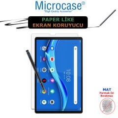 Microcase Lenovo Tab M10 10.3 TB-X606 X606F Paper Like Pencil Destekli Kağıt Hissi Veren Mat Ekran Koruyucu