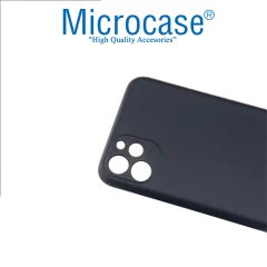 Microcase Iphone 11 CamPRO Serisi Kamera Korumalı Silikon Kılıf - Siyah