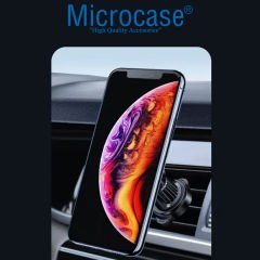 Microcase Araç İçi Mıknatıslı Izgaralıktan Kelepçeli Telefon Tutucu - AL3517