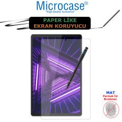 Microcase Lenovo Tab M10 TB-X306F Paper Like Pencil Destekli Kağıt Hissi Veren Mat Ekran Koruyucu