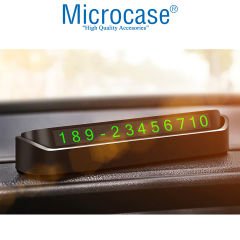 Microcase Açma Kapama Özellikli Park Numaratör Ön Panel Numaralık Park Tel - AL3520