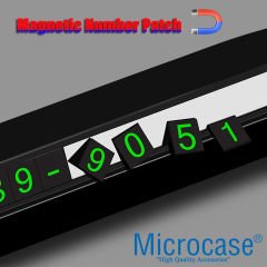 Microcase Açma Kapama Özellikli Park Numaratör Ön Panel Numaralık Park Tel - AL3520