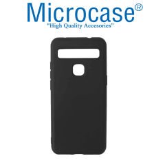Microcase TCL 10 L / TCL 10 Lite 2020 Soft Silikon TPU Kılıf - Siyah