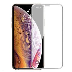 iPhone XR Tam Kaplayan Çerçeveli Tempered Cam Koruma