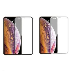 iPhone XR Tam Kaplayan Çerçeveli Tempered Cam Koruma