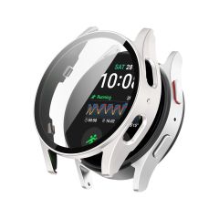 Microcase Samsung Watch 7 40mm    Ekran Korumalı Sert Rubber Kılıf - AL3173