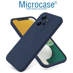 Microcase Xiaomi Redmi 12 4G CamPRO Serisi Kamera Korumalı Silikon Kılıf - AL3427