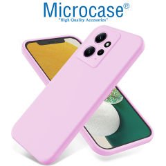 Microcase Xiaomi Redmi 12 4G CamPRO Serisi Kamera Korumalı Silikon Kılıf - AL3427