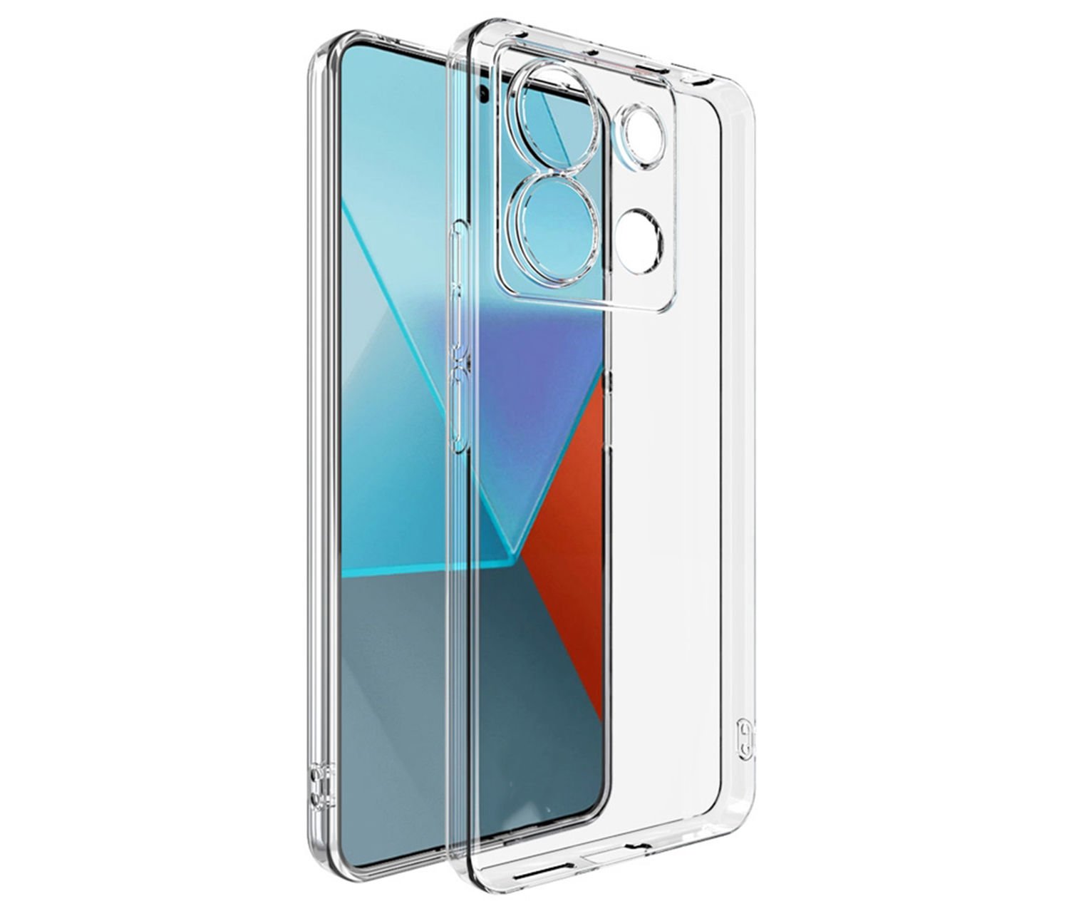 Microcase Poco X6 /Xiaomi Redmi Note 13 PRO 5G   Slim Serisi Soft TPU Silikon Kılıf - Şeffaf AL3324