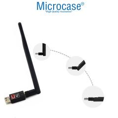 Microcase 2.4GHz 1200 Mbps USB Wireless Adaptör WiFi Anten 15 cm - AL2751