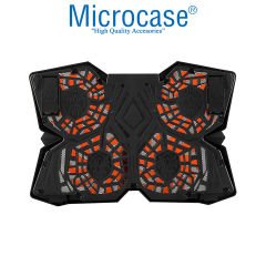 Microcase Hız Ayarlı Notebook Laptop Soğutucu Stand 4 Ledli Fan - AL3508