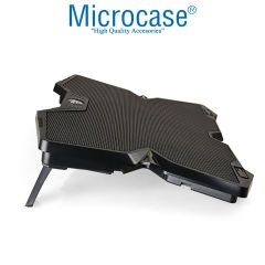 Microcase Hız Ayarlı Notebook Laptop Soğutucu Stand 4 Ledli Fan - AL3508