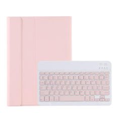 Microcase Samsung Galaxy Tab S6 Lite P610 ile uyumlu Bluetooth Klavyeli Standlı Kılıf - BKK4 Pembe