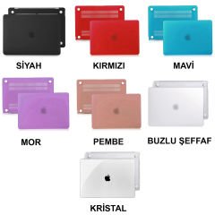 Microcase MacBook Pro 16 M1/M2 Chip A2485 A2780 Shell Rubber Sert Kapak Kılıf - AL3372