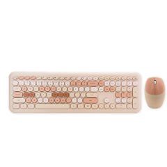 Microcase Mofii 666 2.4G Kablosuz Karışık Renkli Klavye ve Mouse Set-AL4185