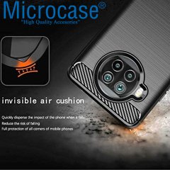 Xiaomi Mi 10T Lite Brushed Carbon Fiber Silikon Kılıf