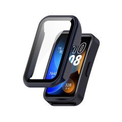 Microcase Huawei Band 9  Ekran Korumalı Sert Rubber Kılıf - AL3173