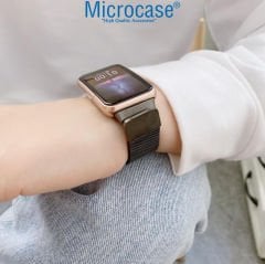 Microcase Huawei Watch Fit 1 için Mıknatıslı Metal Kordon Kayış - KY59