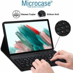 Microcase Lenovo Tab M11 TB330FU 11 inch Tablet için   Tablet Bluetooth Klavye ve Mouse + Kılıf BKK6