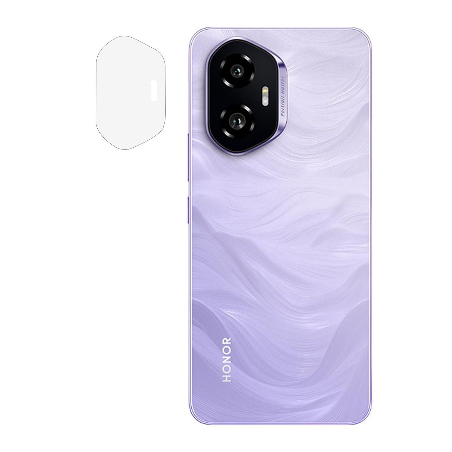 Microcase Honor 300 Pro Kamera Camı Lens Koruyucu Nano Esnek Film - AL3400