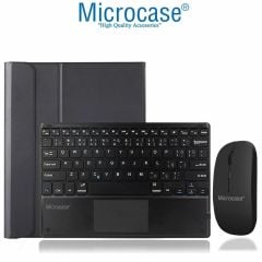 MicrocaseLenovo Tab M11 TB330FU 11 inch Tablet için Tablet Bluetooth Touchpad Klayve + Mouse + Kılıf BKK7