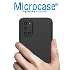 Microcase Oppo A52 Elektrocase Serisi Kamera Korumalı Silikon Kılıf - Siyah