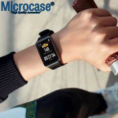 Microcase Huawei Watch Fit 2 için Tokalı Silikon Kordon Kayış - AL3110