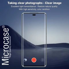 Microcase Honor 300 Uyumlu Kamera Lens Koruma Halkası - Kapalı Tasarım -Siyah AL3401