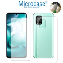 Microcase Xiaomi Mi 10 Youth 5G Full Ön Arka Kaplama TPU Soft Koruma Filmi
