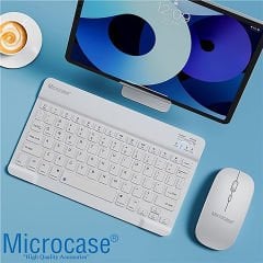 Microcase Tablet ve Telefonlar için Bluetooth Klavye ve Mouse Set - AL3476