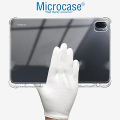 Microcase Xiaomi Pad 5 11 inch Soft Kalem Koymalı Silikon Kılıf - Şeffaf