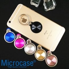 Microcase Tablet Telefon Yüzük Tutucu ve 360 Döner Başlıklı Stand