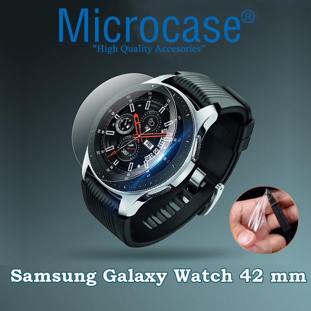 Samsung Galaxy Watch 42 mm Nano Glass Esnek Ekran Koruma Filmi
