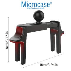 Microcase Yuvarlak Tasarım Izgaralıklar için Telefon Tutucu Parçası 17mm-AL4930