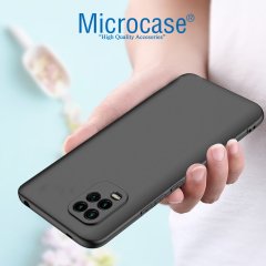 Microcase Xiaomi Mi 10 Lite Elektrocase Serisi Kamera Korumalı Silikon Kılıf - Siyah