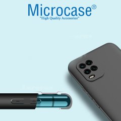 Microcase Xiaomi Mi 10 Lite Elektrocase Serisi Kamera Korumalı Silikon Kılıf - Siyah