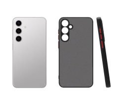 Microcase Samsung S24 London Serisi Darbeye Dayanıklı Kılıf - Siyah AL3415