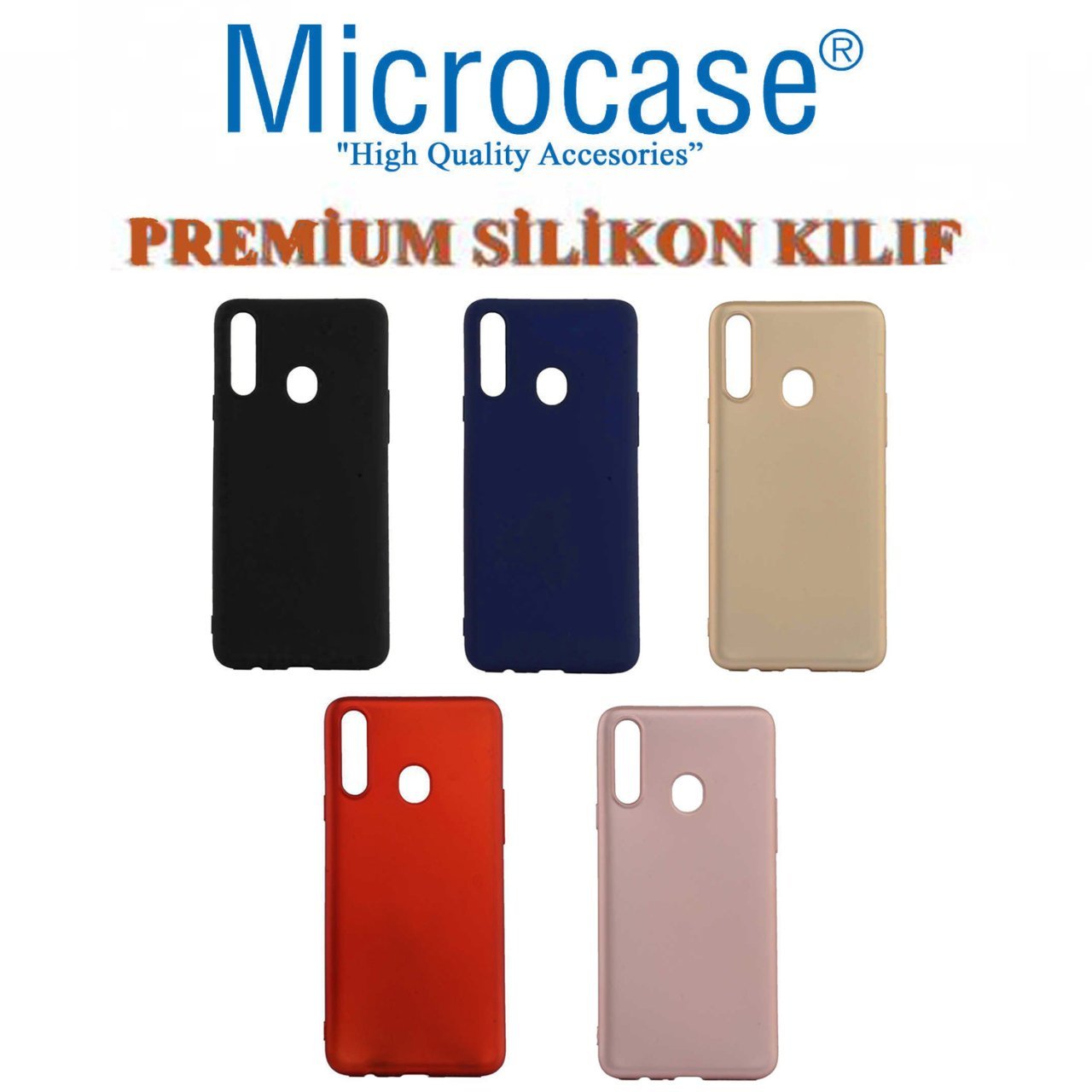 Microcase Samsung Galaxy A20s Premium Matte Silikon Kılıf